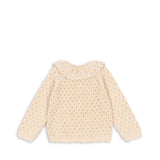 Knit Sparkle Cardigan (Buttercream)