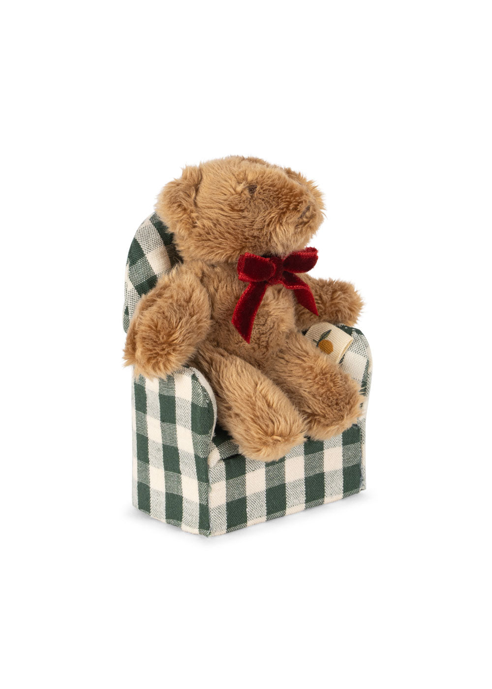 Kalle The Tiny Teddy (Green Check)