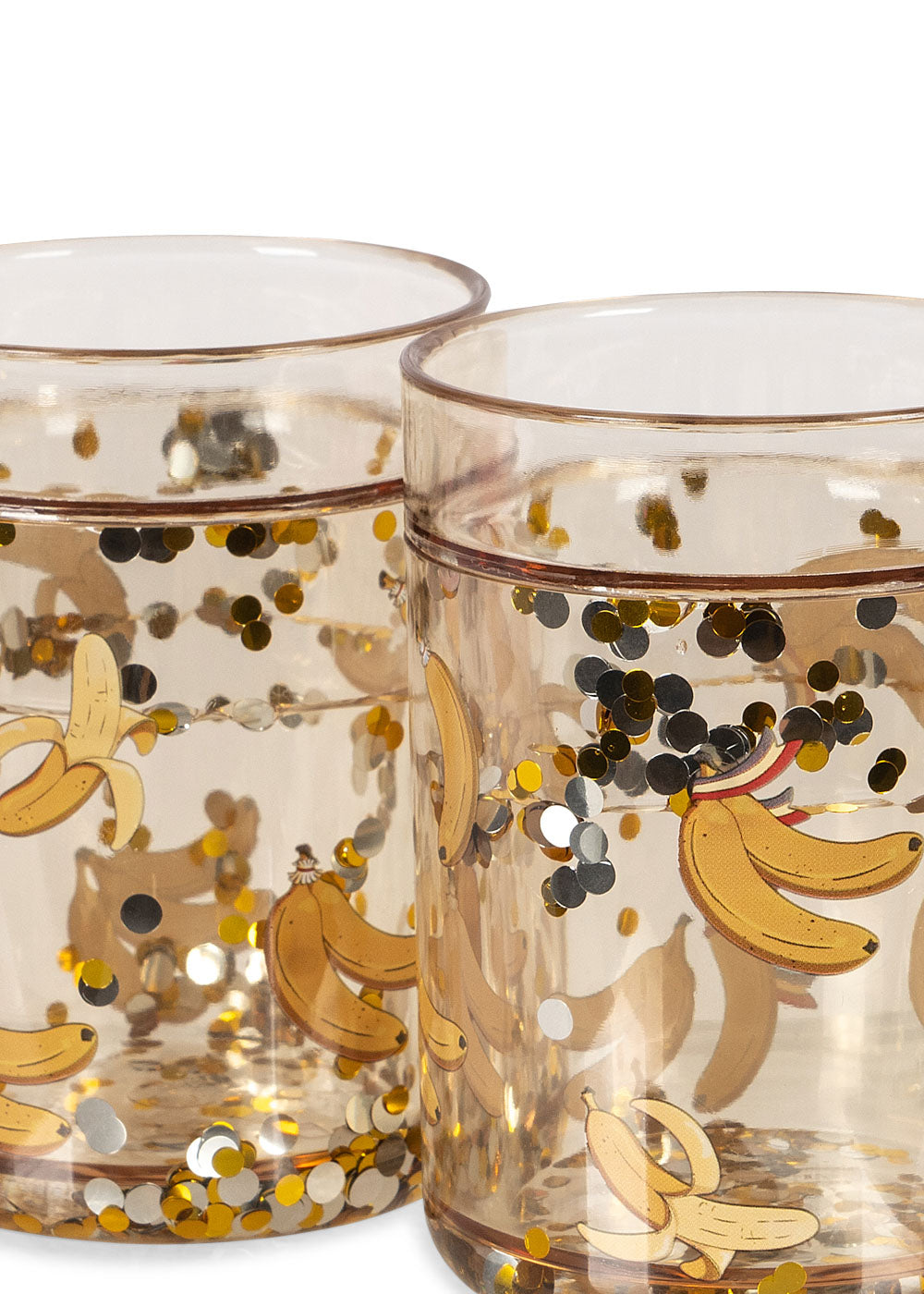 2 Pack Glitter Cups (Let’s Go Bananas)