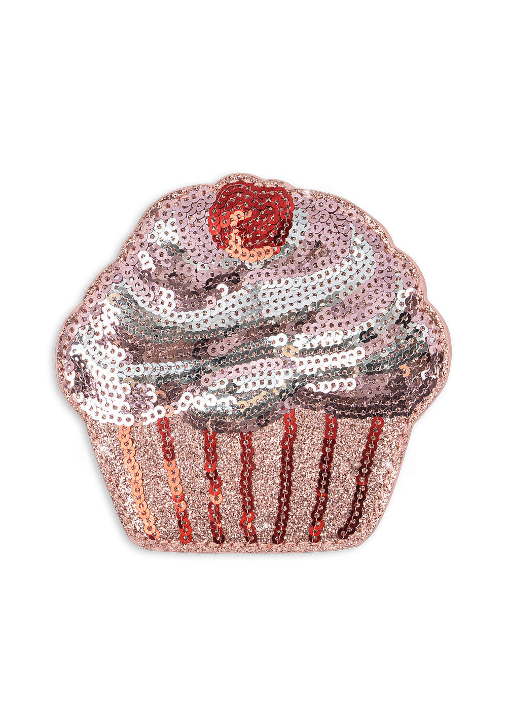 Cupcake Wallet (Glitter Rose)