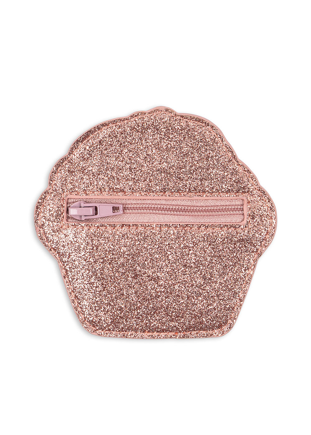 Cupcake Wallet (Glitter Rose)