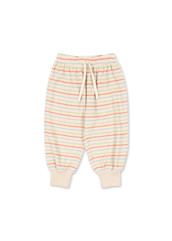 Itty Rib Sweat Pants (Confetti Stripe)