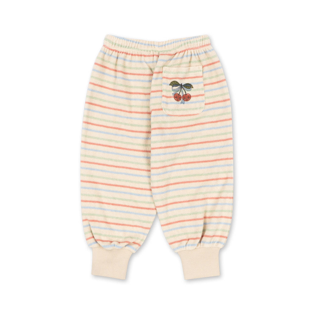 Itty Rib Sweat Pants (Confetti Stripe)