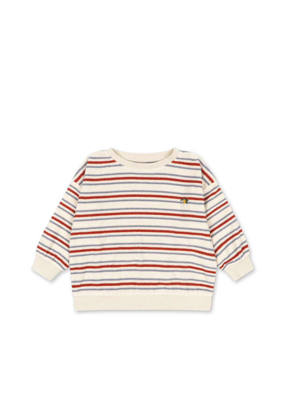 Itty Rib Sweat Shirt (Stripe Winds)