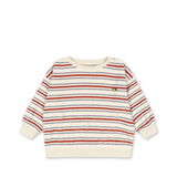 Itty Rib Sweat Shirt (Stripe Winds)