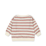Itty Rib Sweat Shirt (Stripe Winds)