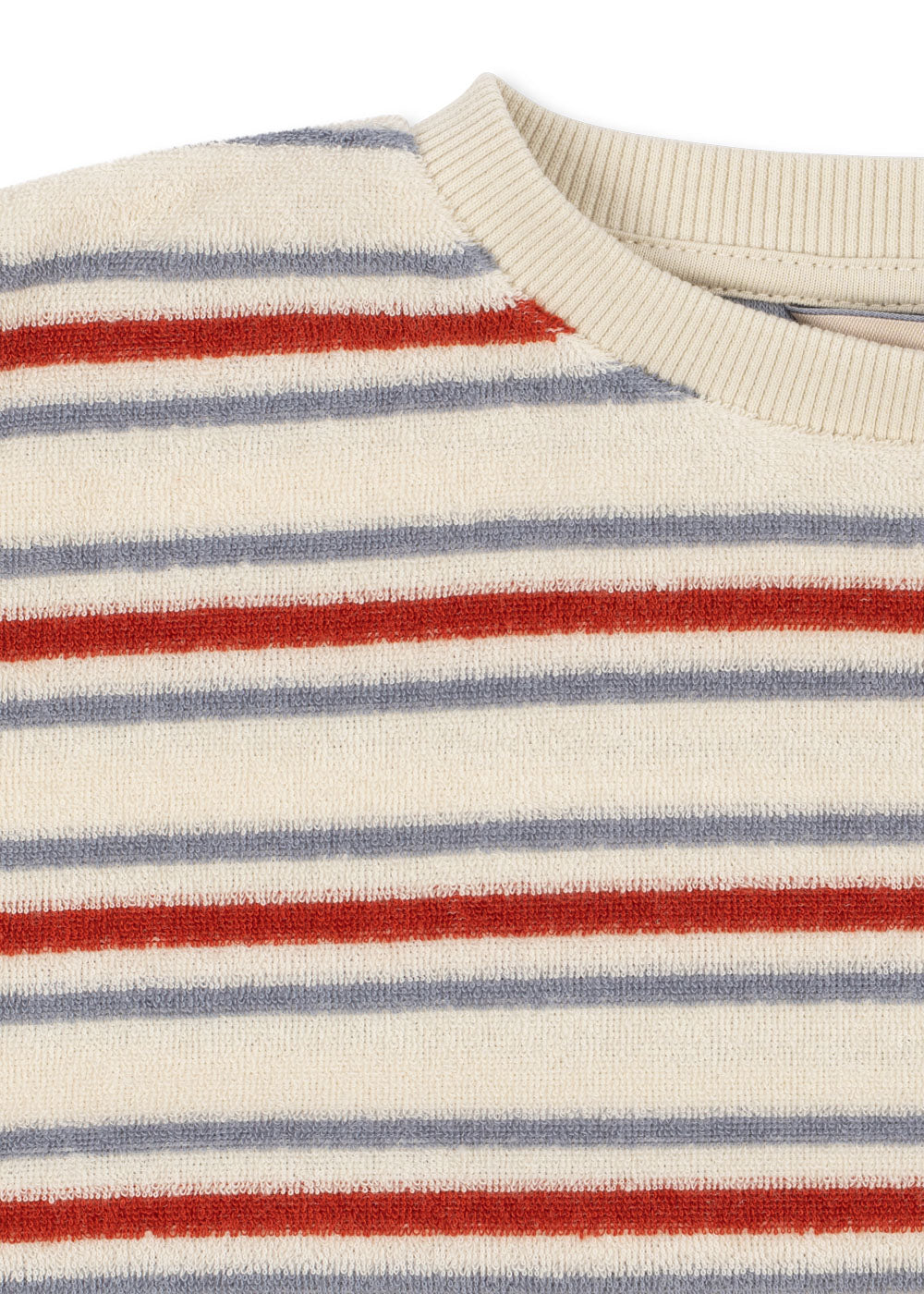 Itty Rib Sweat Shirt (Stripe Winds)