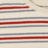 Itty Rib Sweat Shirt (Stripe Winds)