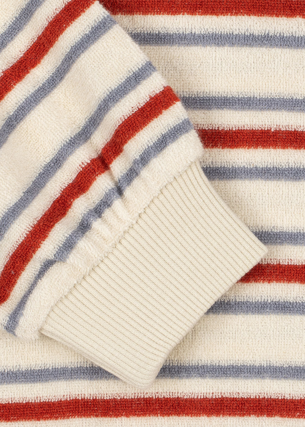 Itty Rib Sweat Shirt (Stripe Winds)