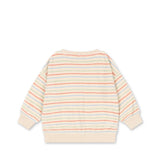 Itty Rib Sweat Shirt (Confetti Stripe)