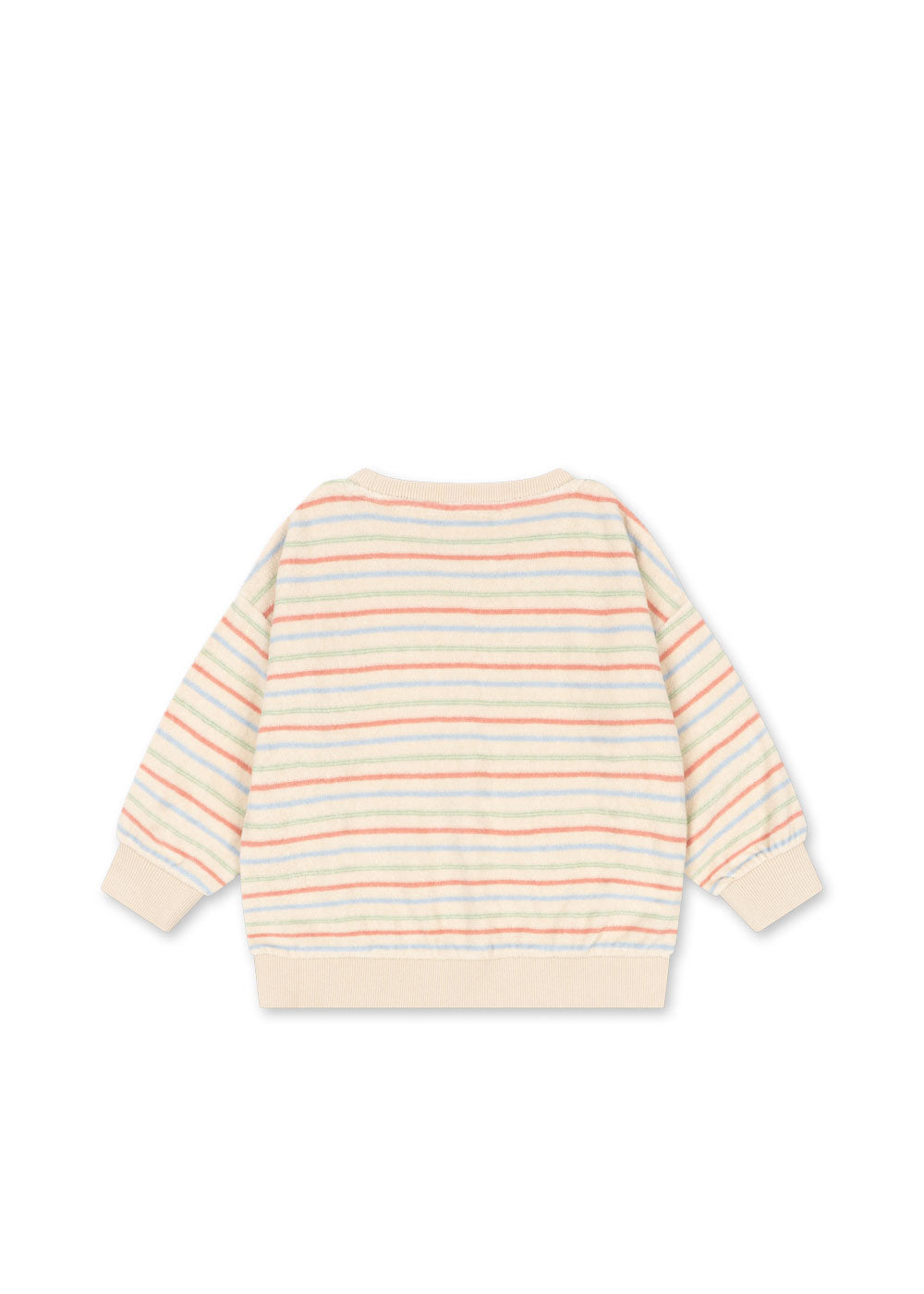 Itty Rib Sweat Shirt (Confetti Stripe)