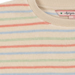 Itty Rib Sweat Shirt (Confetti Stripe)