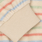 Itty Rib Sweat Shirt (Confetti Stripe)