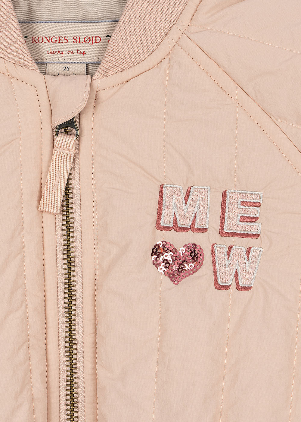 Juno Kitty Bomber Jacket (Cameo Rose)