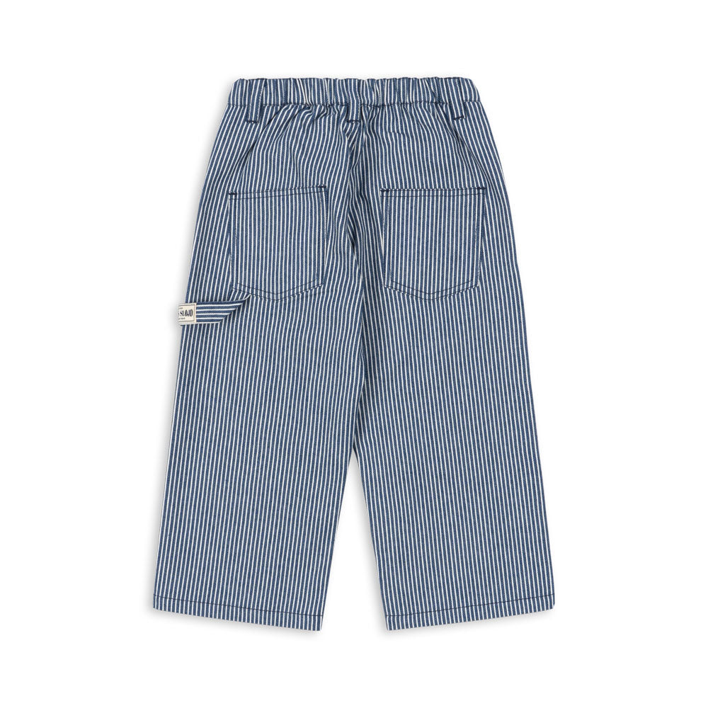 Luc Pants (Blue Stripe)