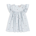 Coco Dress (Cherry Blue Coeur)