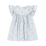 Coco Dress (Cherry Blue Coeur)