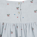 Coco Dress (Cherry Blue Coeur)