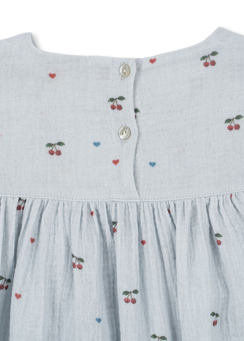 Coco Dress (Cherry Blue Coeur)