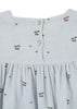 Coco Dress (Cherry Blue Coeur)