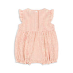 Ellie Frill Romper (Amour Stripe)