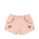 Ellie Frill Shorts (Amour Stripe)