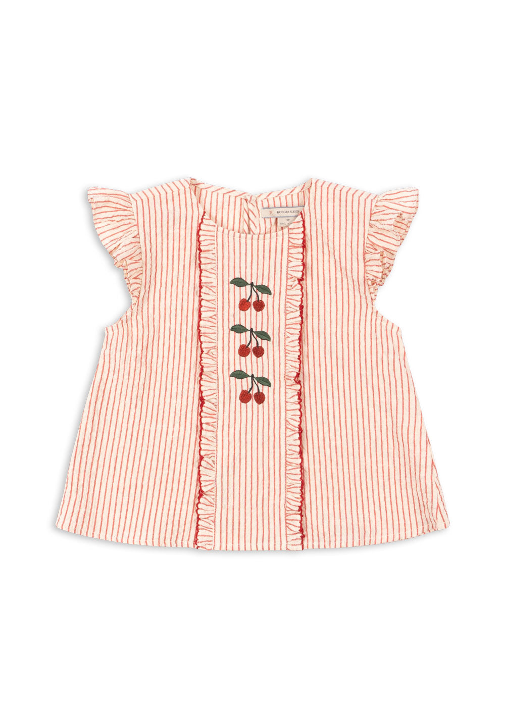 Ellie Frill Top (Amour Stripe)