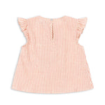 Ellie Frill Top (Amour Stripe)