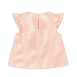 Ellie Frill Top (Amour Stripe)