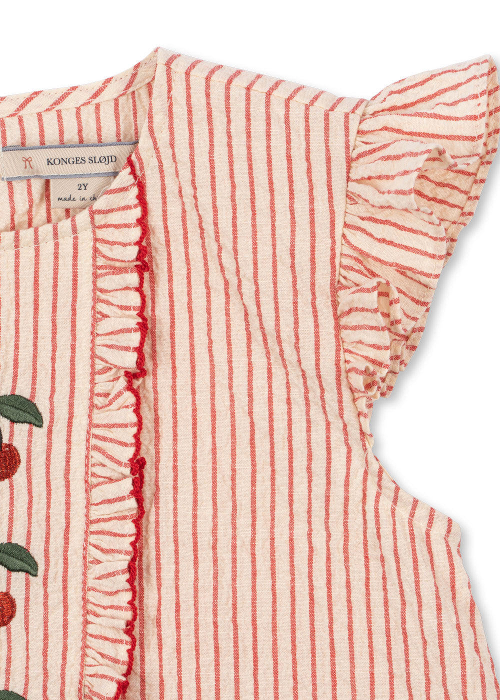 Ellie Frill Top (Amour Stripe)