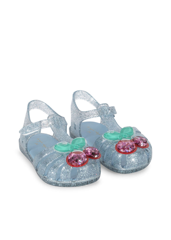 Lilo Sandal (Glitter Blue)