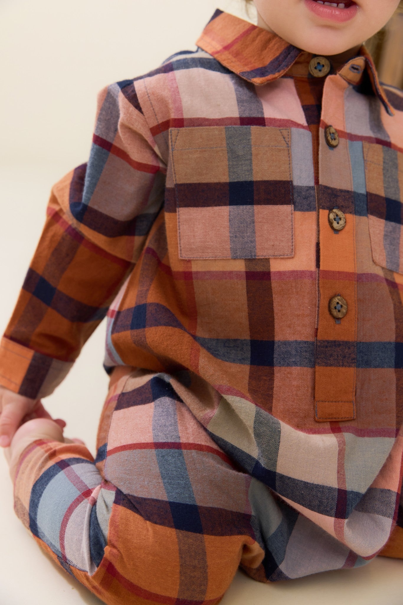 Baby Boys Easton Jumper (Hayride Plaid)