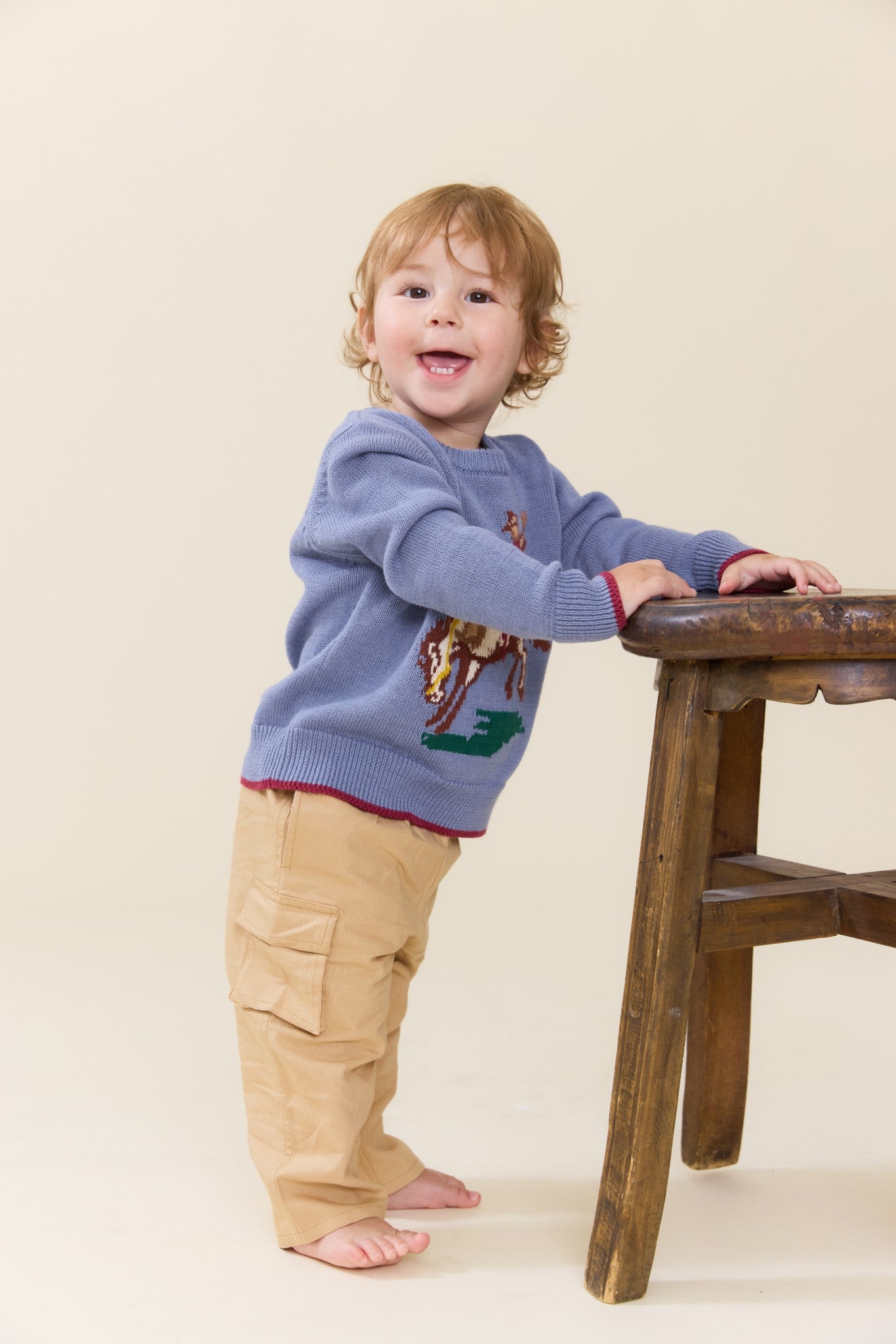 Baby Boys Oliver Sweater (Bronco)