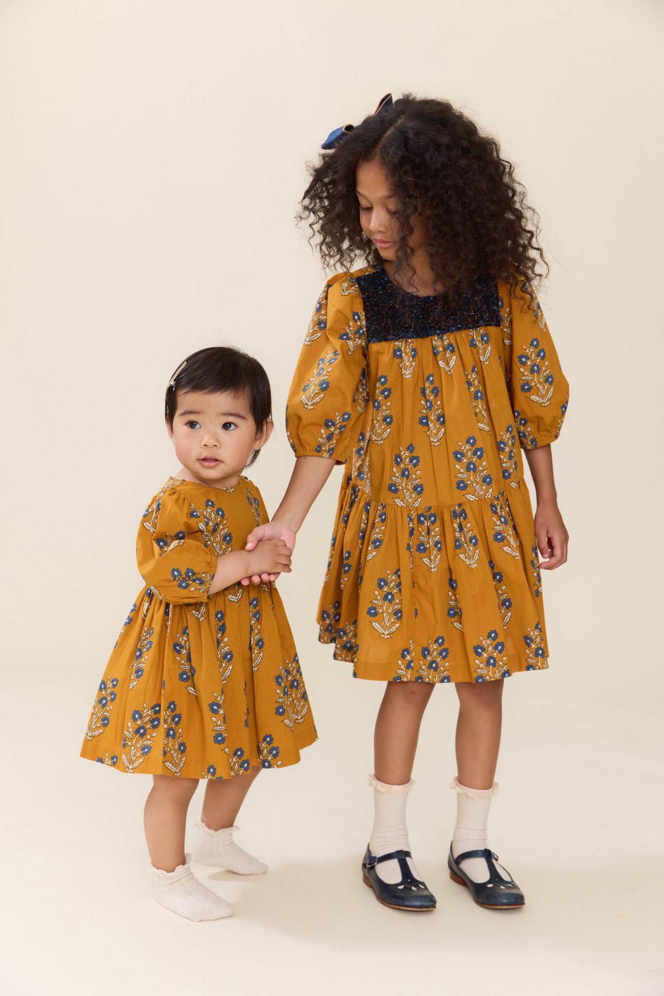 Baby Girls Brooke Dress Set (Harvest Dewdrop)