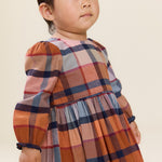 Baby Girls Mae Dress Set (Hayride Plaid)