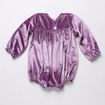 Baby Girls Quinn Bubble (Lavender Velour)