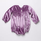 Baby Girls Quinn Bubble (Lavender Velour)