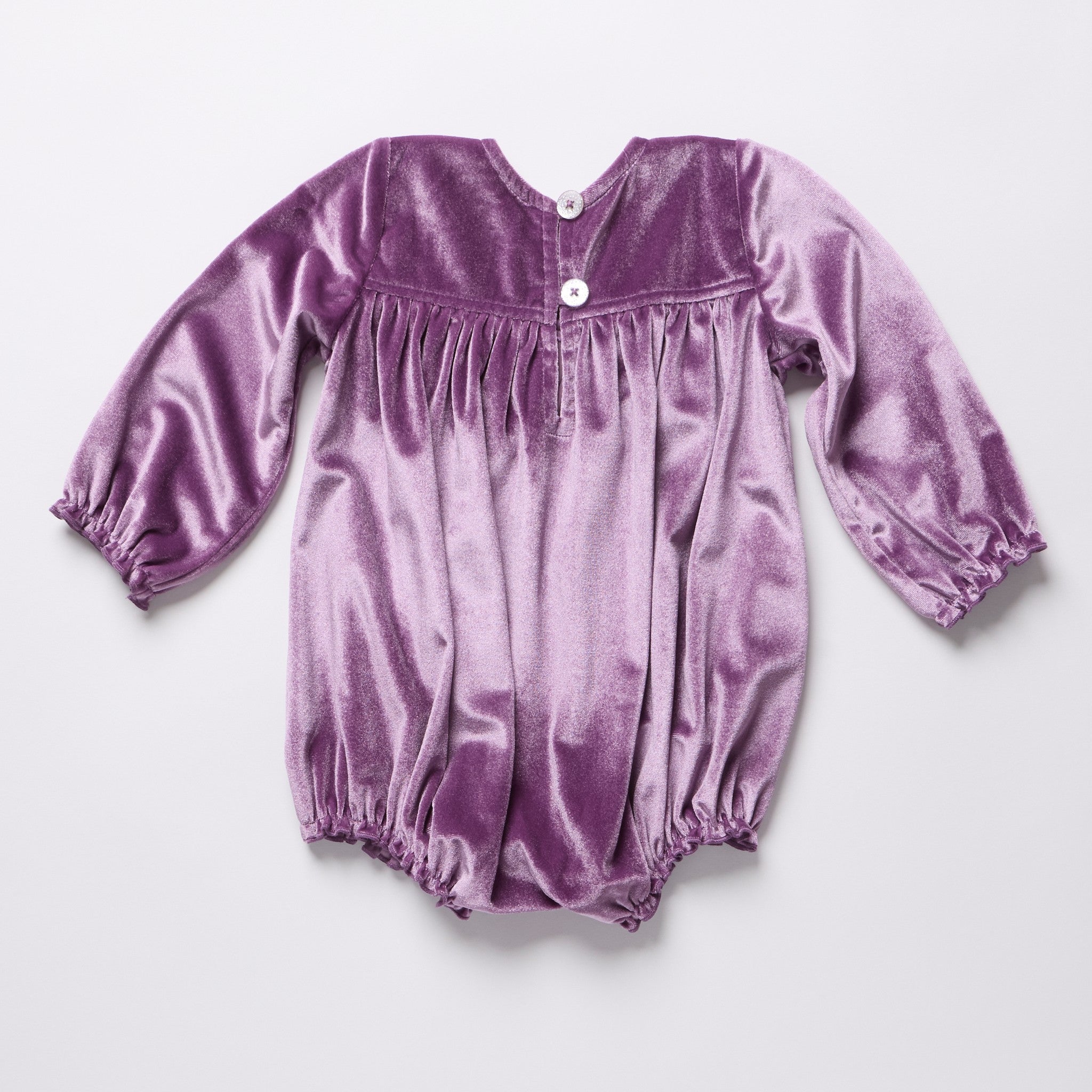 Baby Girls Quinn Bubble (Lavender Velour)
