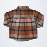 Boys Long Sleeve Jack Shirt (Hayride Plaid)