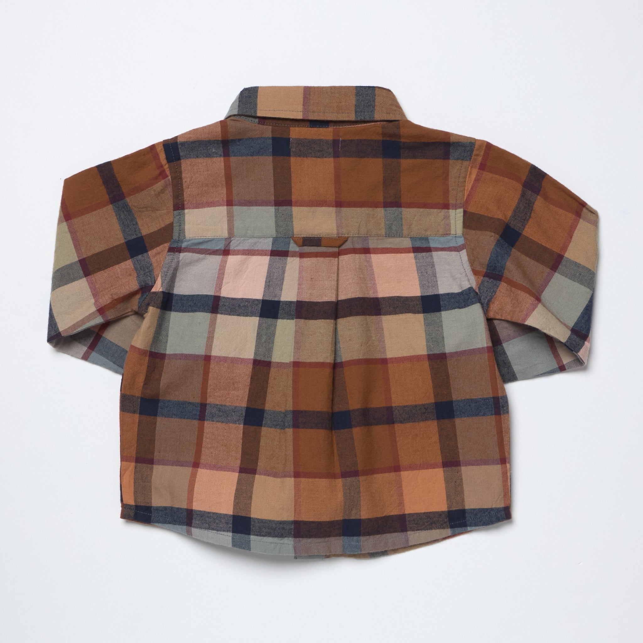 Boys Long Sleeve Jack Shirt (Hayride Plaid)