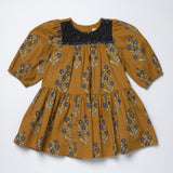 Girls Fiona Dress (Harvest Dewdrop)