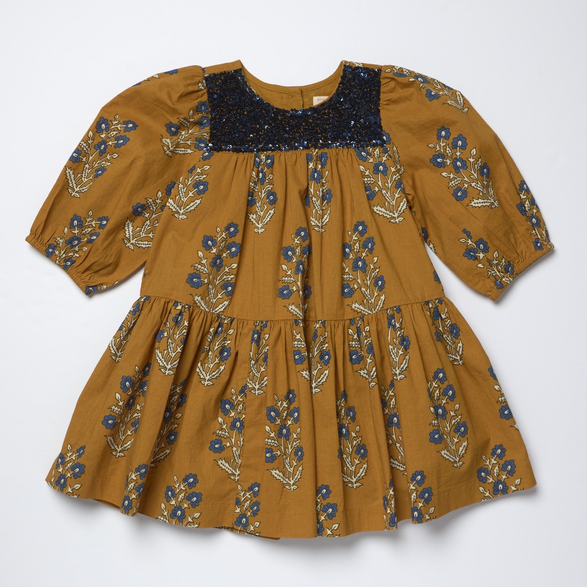 Girls Fiona Dress (Harvest Dewdrop)