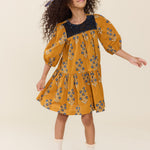 Girls Fiona Dress (Harvest Dewdrop)