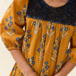 Girls Fiona Dress (Harvest Dewdrop)
