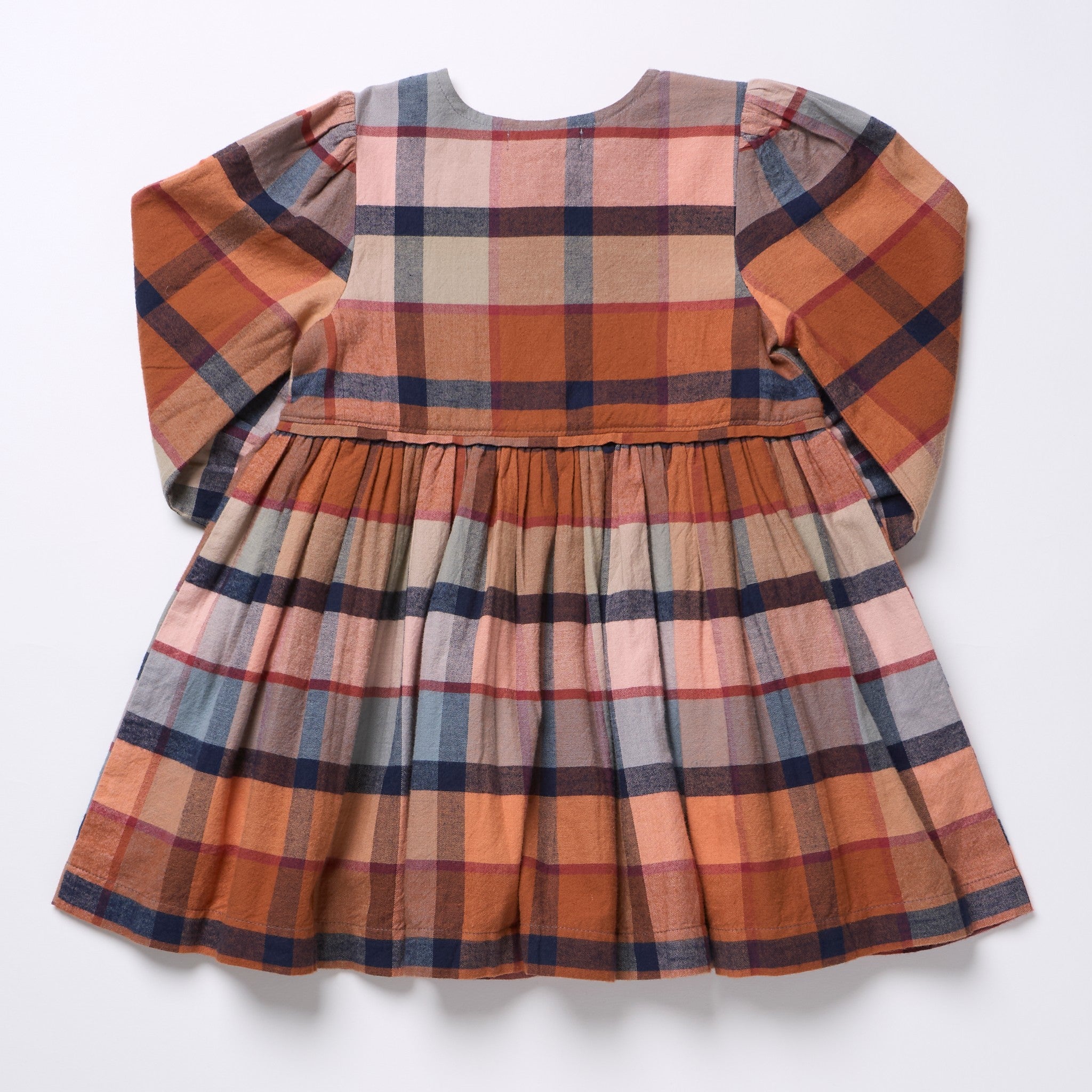 Girls Mae Dress (Hayride Plaid)