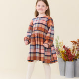 Girls Mae Dress (Hayride Plaid)