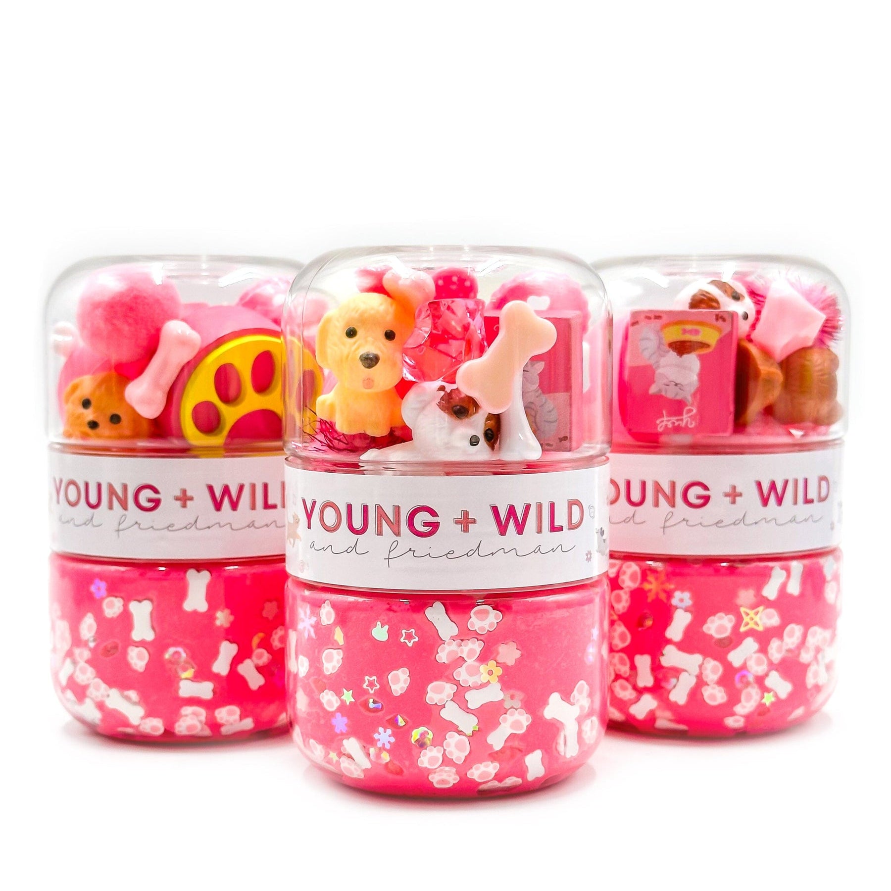 Grab & Go Dough Jar (Pink Pet Shop)