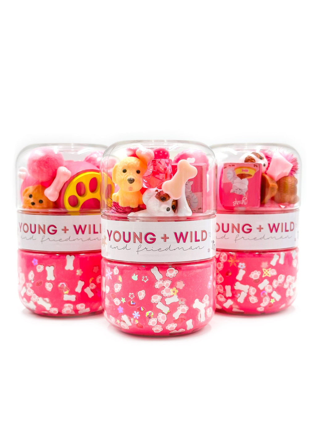 Grab & Go Dough Jar (Pink Pet Shop)