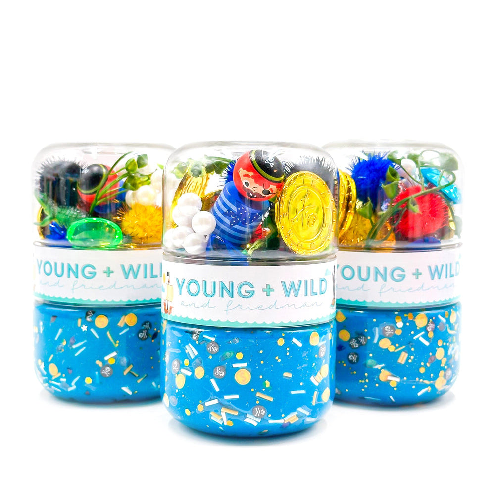 Grab & Go Dough Jar (Pirate)