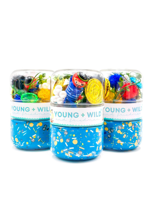 Grab & Go Dough Jar (Pirate)